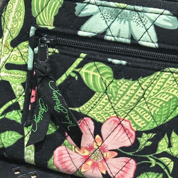 Vera Bradley Botanica Pattern Large Zip Around Travel Wallet & Wristlet NWOT - Picture 3 of 10